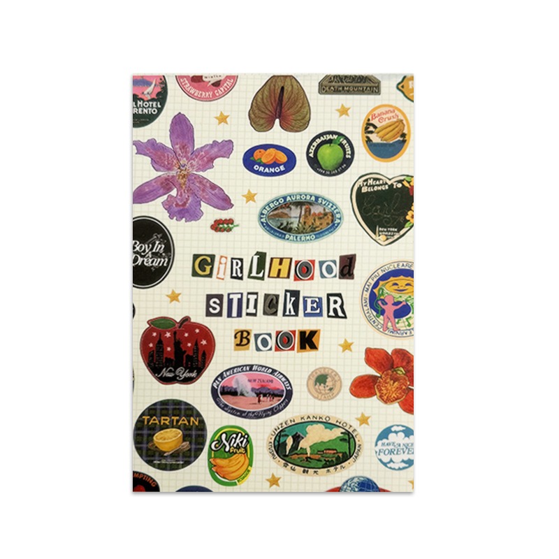 Vintage And Collectible Books - Buku Stiker Vintage Girlhood Terbaru Gaya