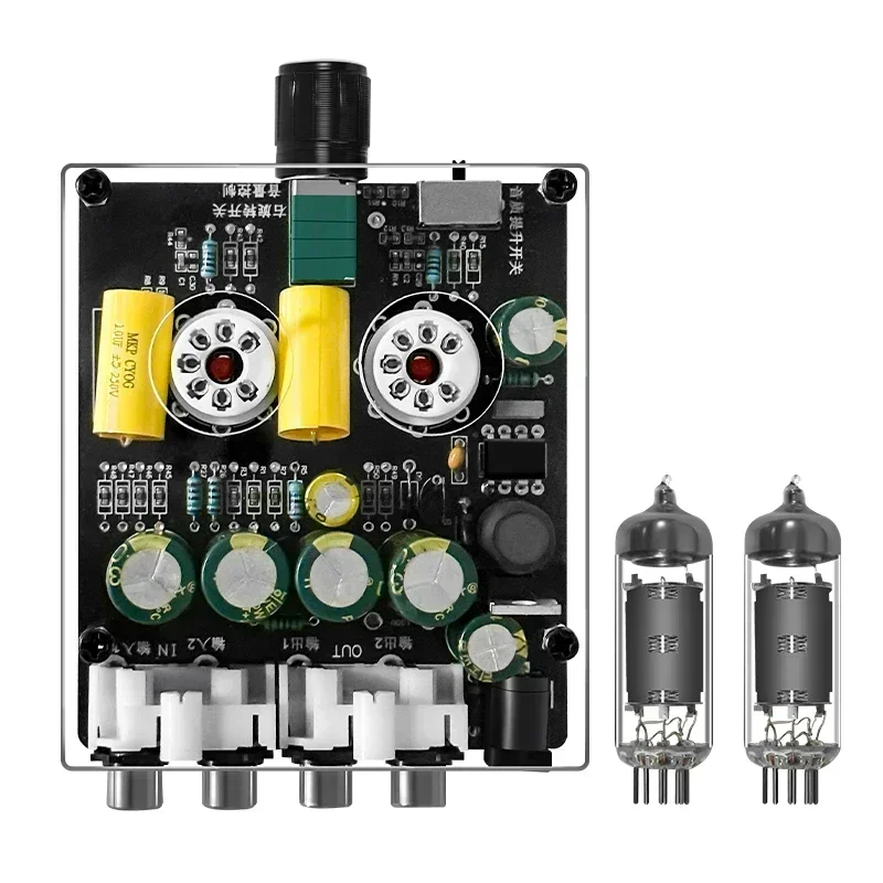 Tube Amplifier Part - Preamplifier Tabung 6K4 yang Ditingkatkan, Amplifier