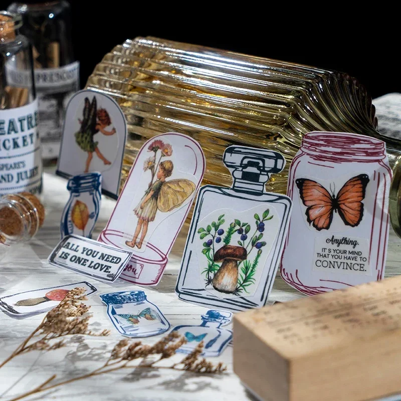 Vintage And Collectible Books - 20pcs Koleksi Stiker Seri Miscellaneous Buku