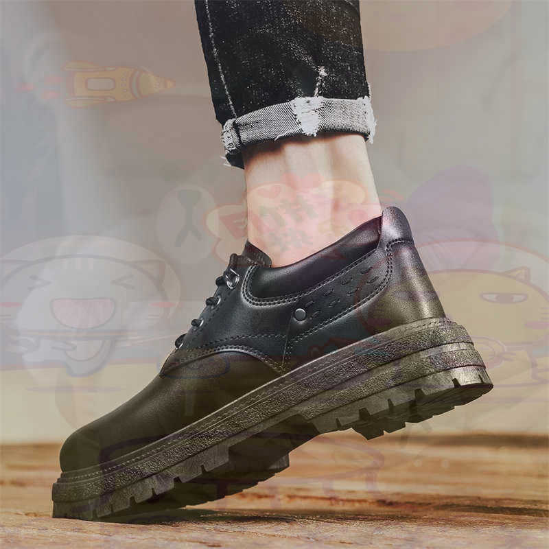 Vintage Collection Playset - Sepatu Pria Tenis Pelatih Fashion Kulit
