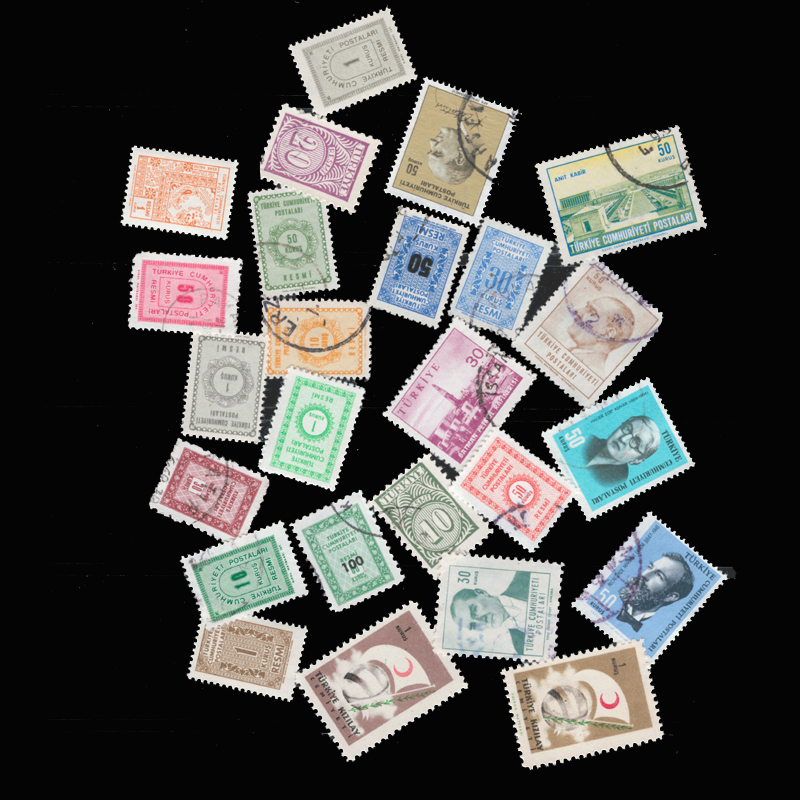 20 PCS/lot Perangko Vintage Tu - Collectible Vintage Postage Stamps ulasan dan harga