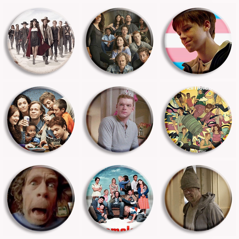 Pin kancing Shameless Drama Am - Vintage Collection Playset ulasan dan harga