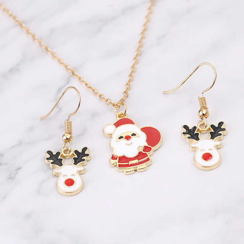 Koleksi Natal Set perhiasan ru - Vintage Collectible Santa ulasan dan harga