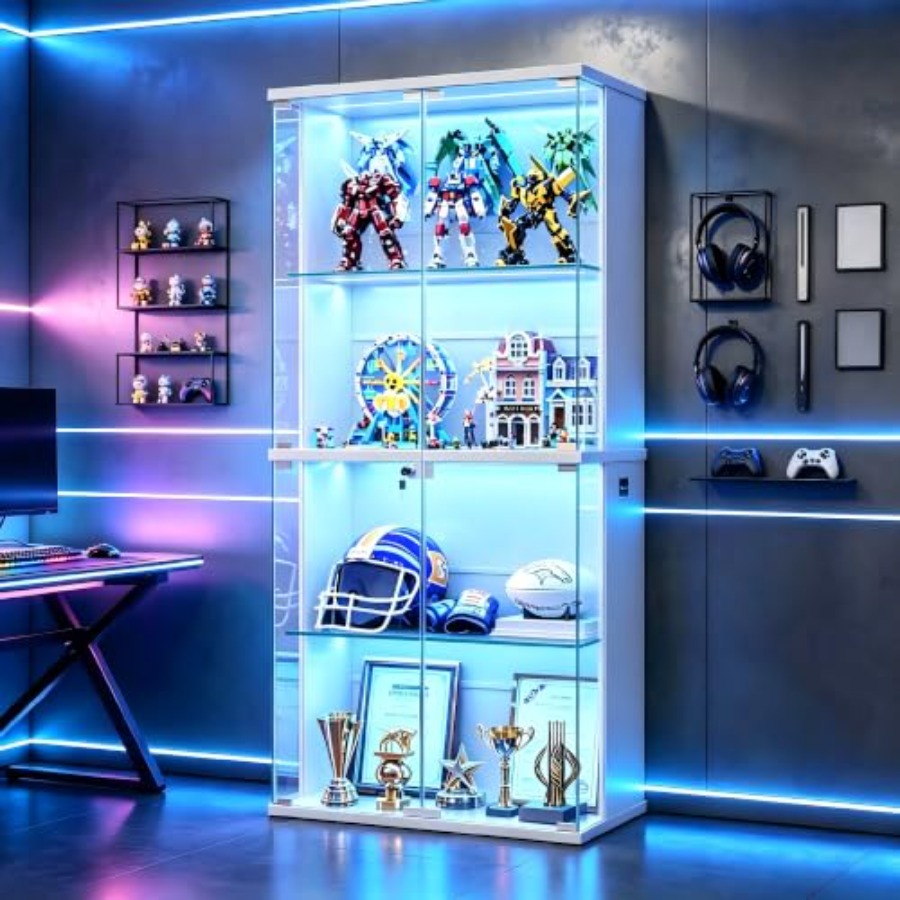 Lemari Pajangan Kaca 66 untuk  - Collectible Collection ulasan dan harga