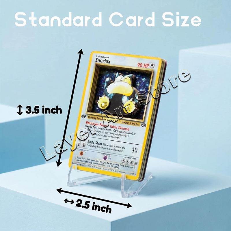 Kartu Berlapis Pokemon 3D Vint - Vintage Collectible Cards ulasan dan harga