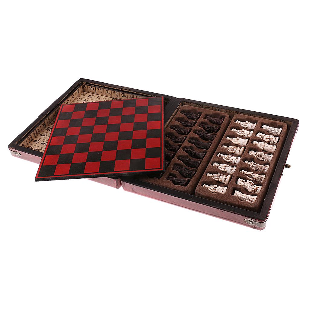 Set Catur Cina Papan Miniatur  - Vintage Collection Playset ulasan dan harga