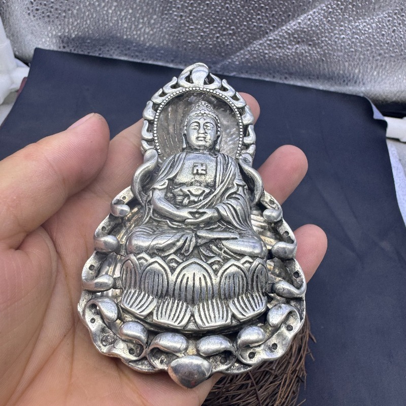 Kalung Liontin Buddha Guanyin  - Vintage Collectible Jewelry ulasan dan harga