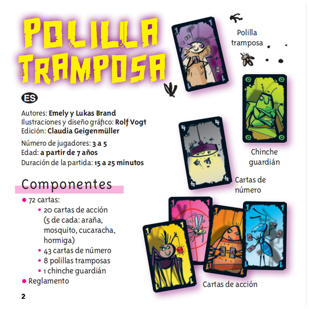 Polilla Tramposa Bahasa Spanyo - Vintage Collectible Cards ulasan dan harga