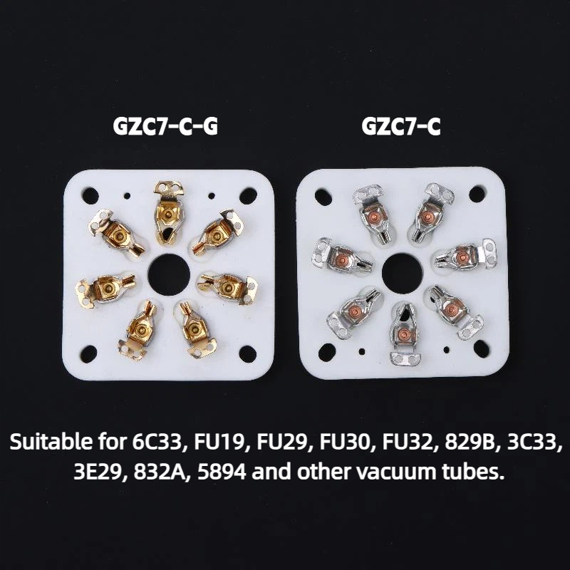Soket Tabung Vakum Keramik 7Pi - Tube Amplifier Part ulasan dan harga