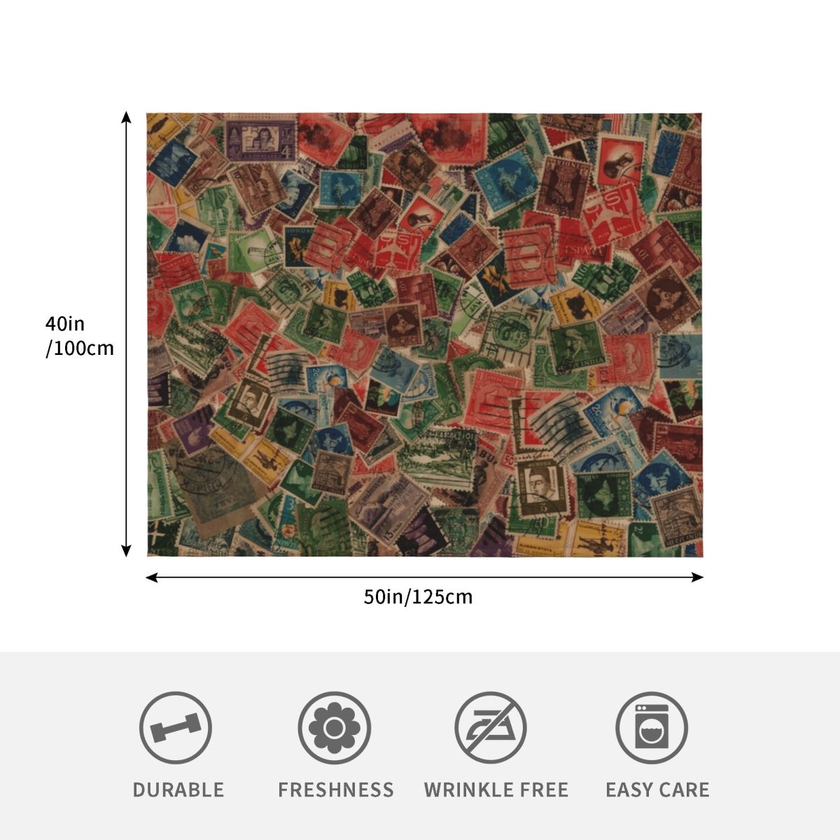 Selimut Koleksi Perangko Vinta - Collectible Vintage Postage Stamps ulasan dan harga