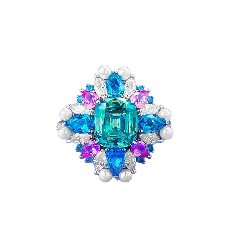 Cincin Koktail Perak 925 Repli - Vintage Collectible Jewelry ulasan dan harga