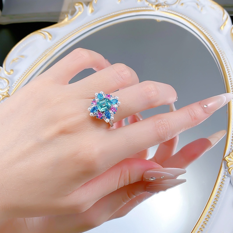 Cincin Koktail Perak 925 Repli - Vintage Collectible Jewelry ulasan dan harga